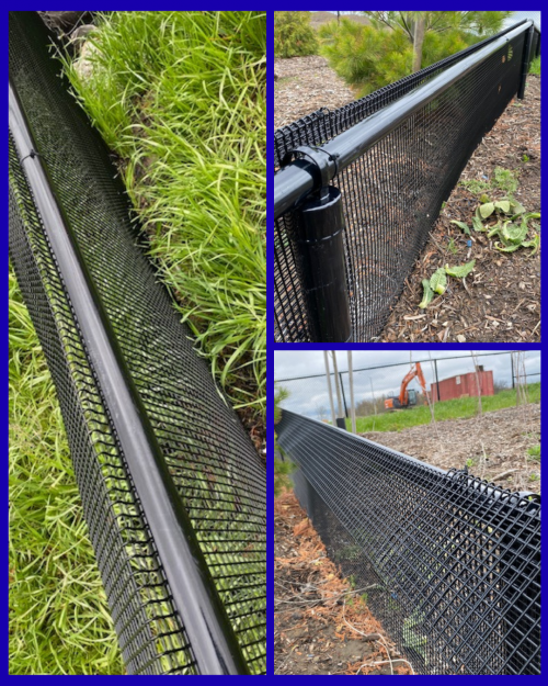 Ferrier Wire + Design Metals Black PVC Weldmesh